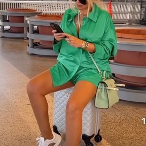 PRINCESS POLLY SELBA SET GREEN